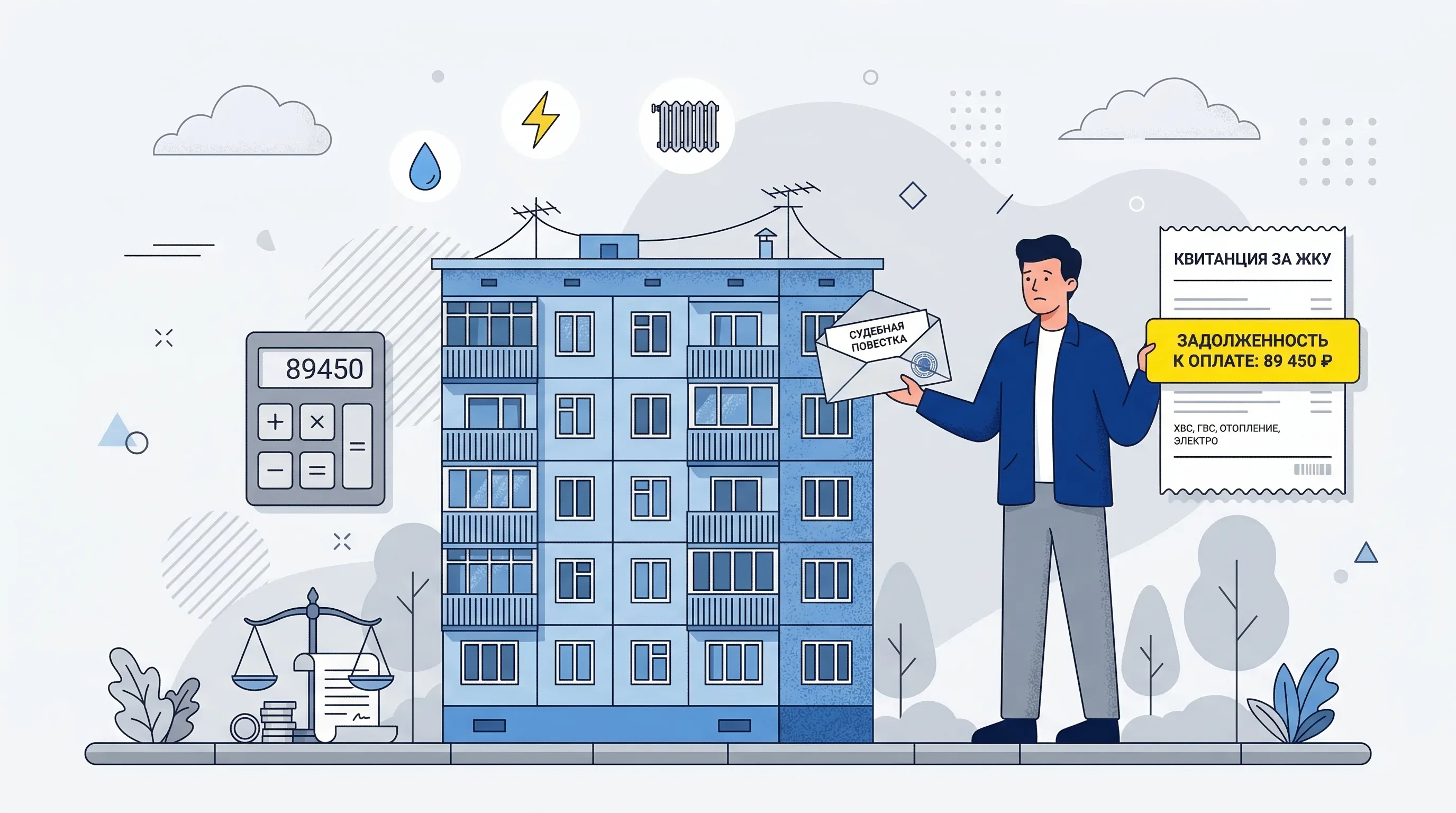 Задолженность по ЖКХ — как снизить долг за коммунальные услуги и применить срок исковой давности